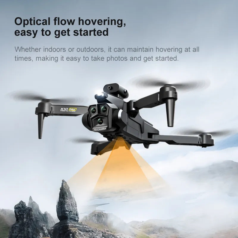 Explorez le Ciel avec le Drone K10 Max 4K et sa Caméra HD 8K