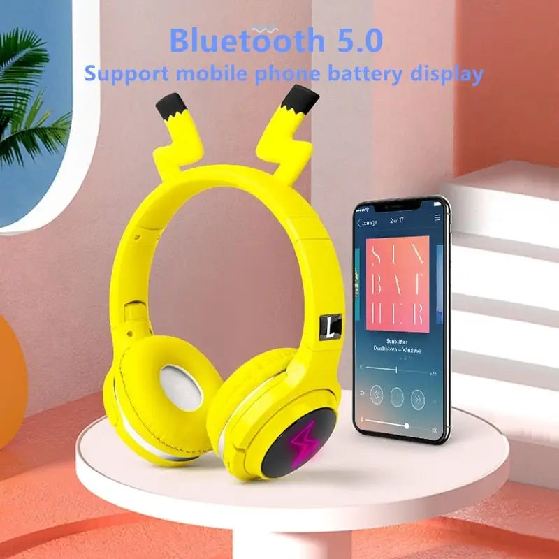 Écouteurs Bluetooth 5.0 Pokémon pour enfants