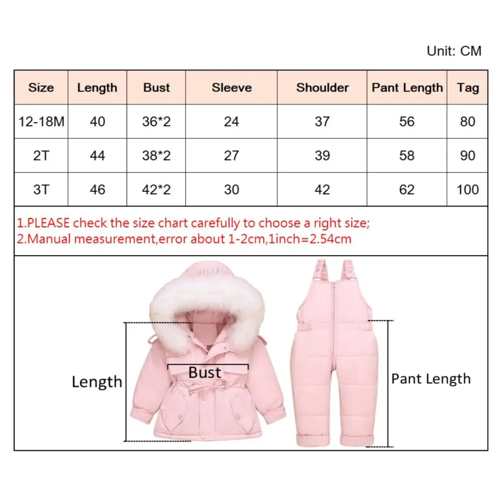 Ensemble de vêtements chauds pour bébé