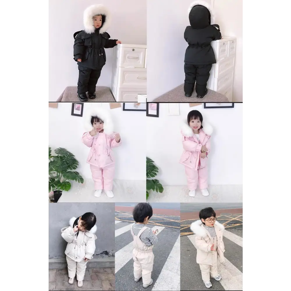 Ensemble de vêtements chauds pour bébé