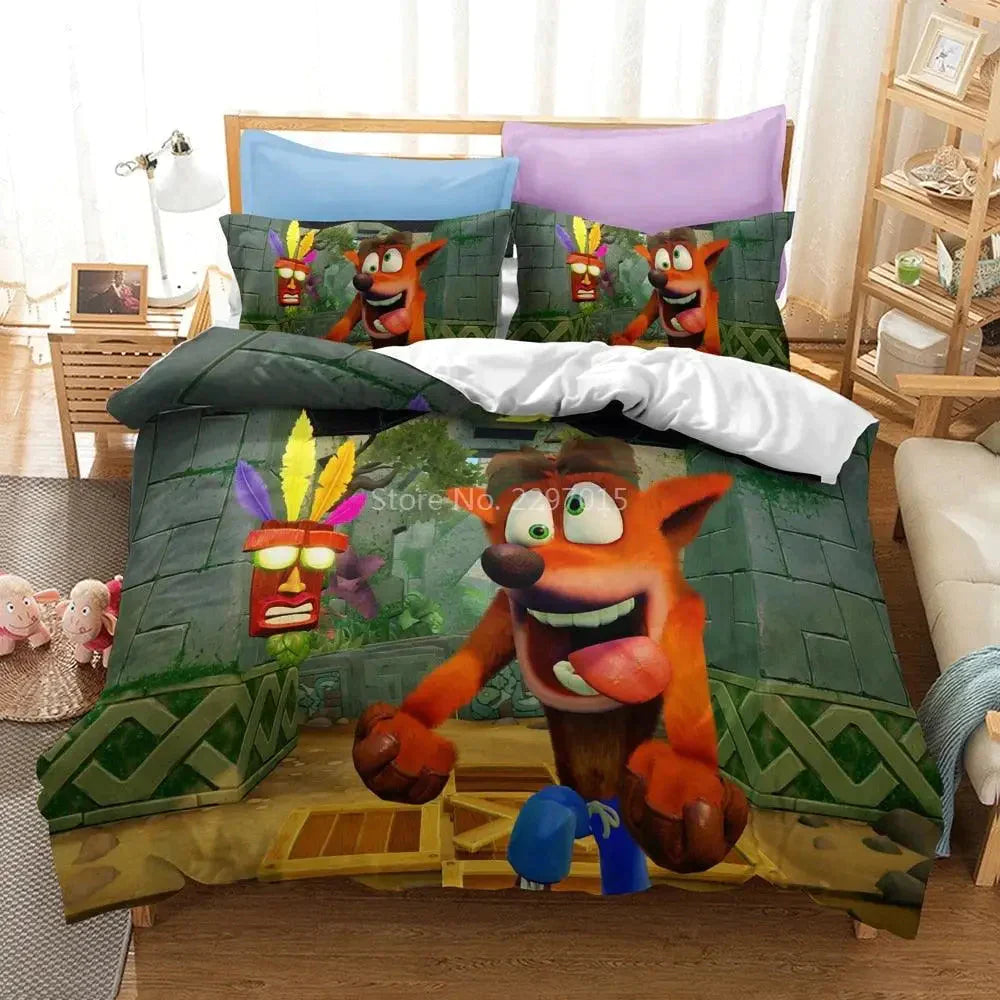 Ensemble Literie Crash Bandicoot