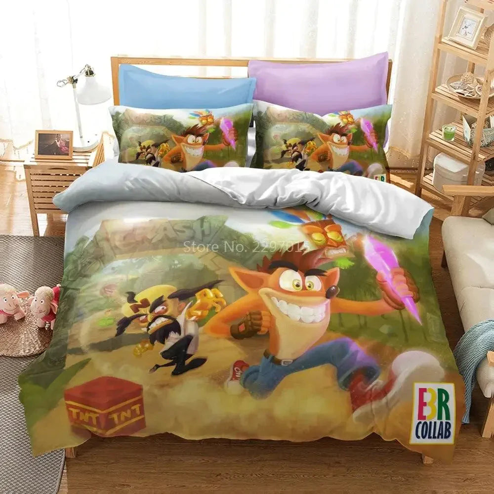 Ensemble Literie Crash Bandicoot
