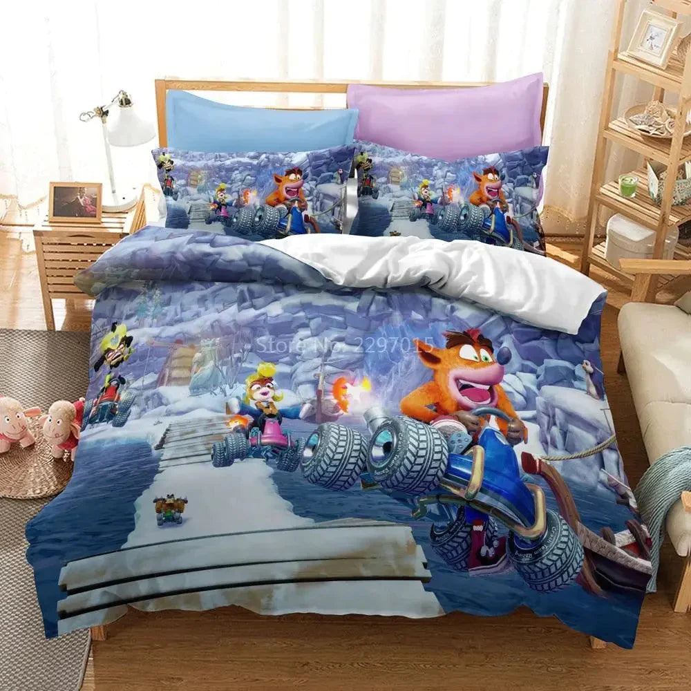 Ensemble Literie Crash Bandicoot