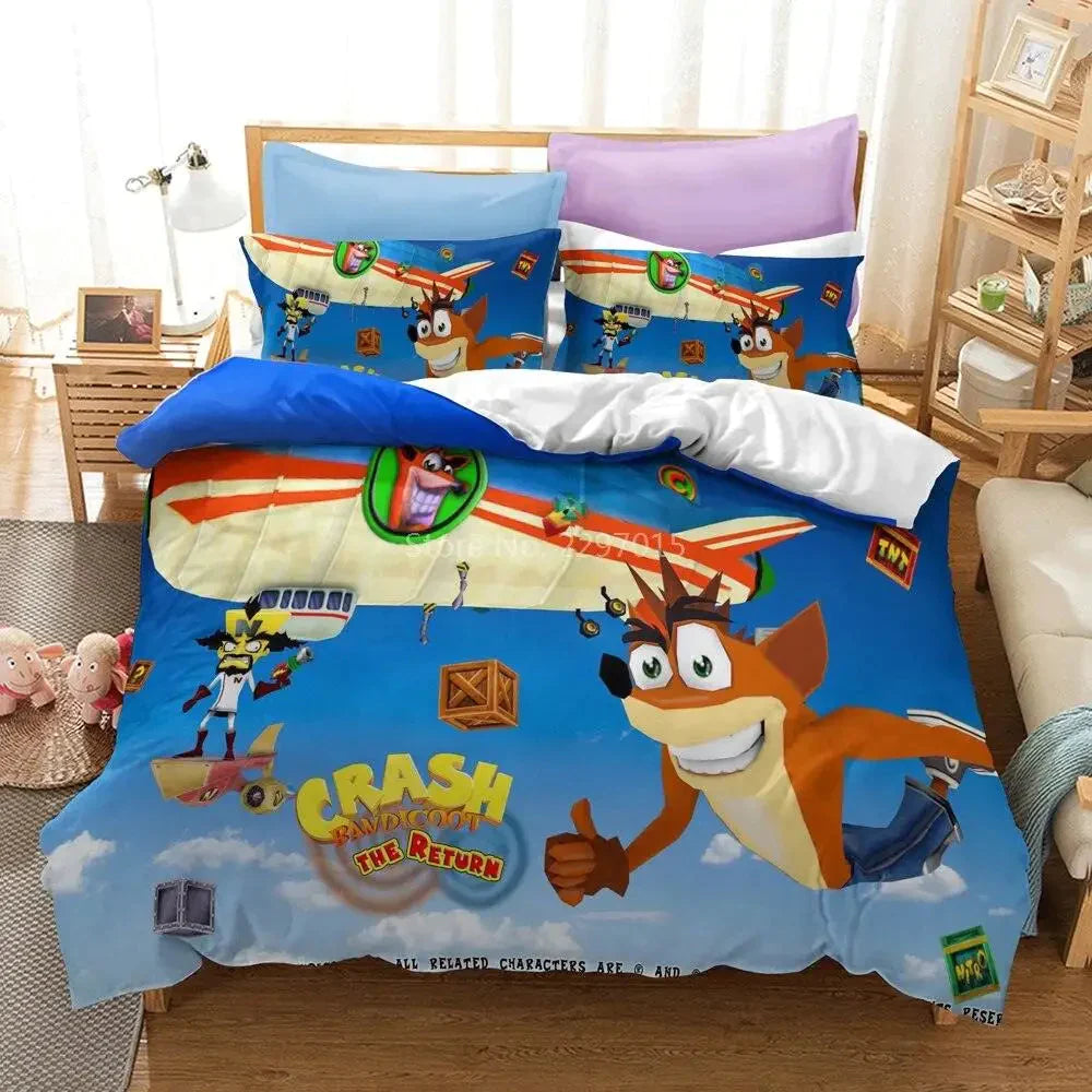 Ensemble Literie Crash Bandicoot