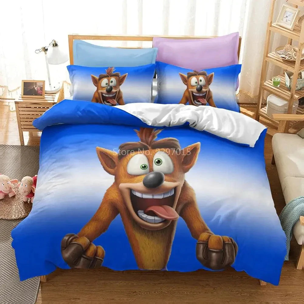 Ensemble Literie Crash Bandicoot