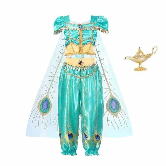 Ensemble vêtements Cosplay Jasmine Aladin Disney