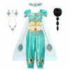 Ensemble vêtements Cosplay Jasmine Aladin Disney