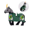 Figurine Compatible Lego Cheval de combat