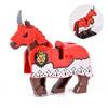 Figurine Compatible Lego Cheval de combat