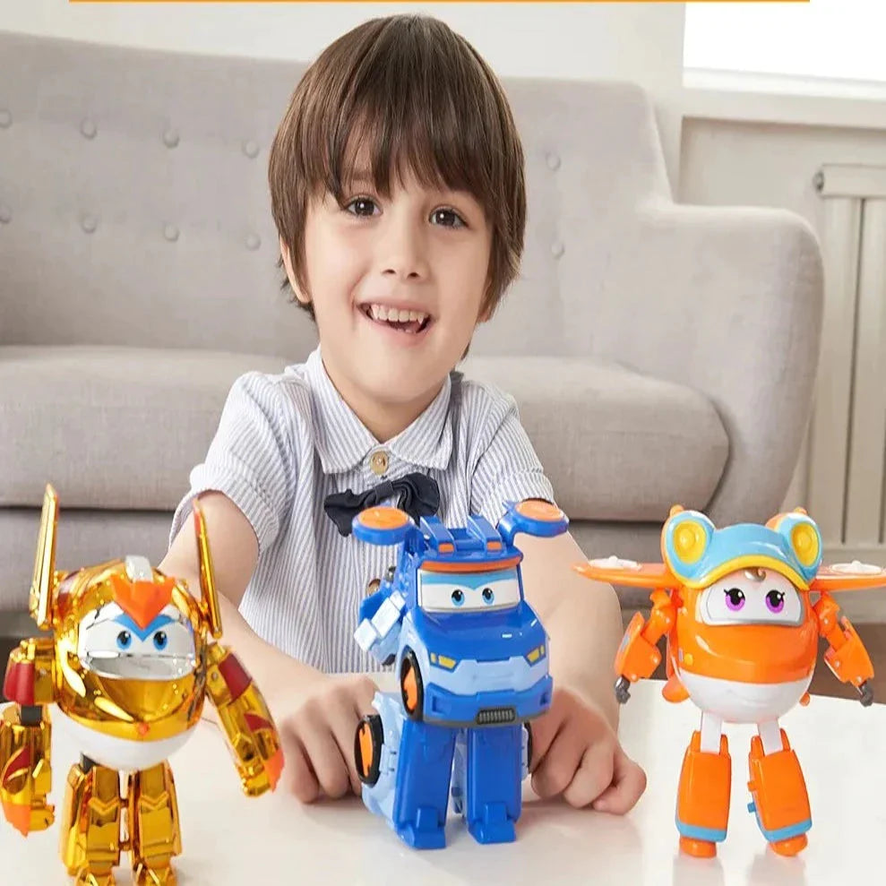 Figurine d'action Transformable Super Wings S5