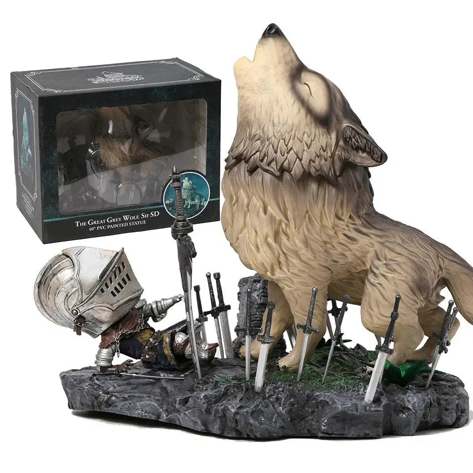 Figurine Dark Souls Le Grand Loup Gris