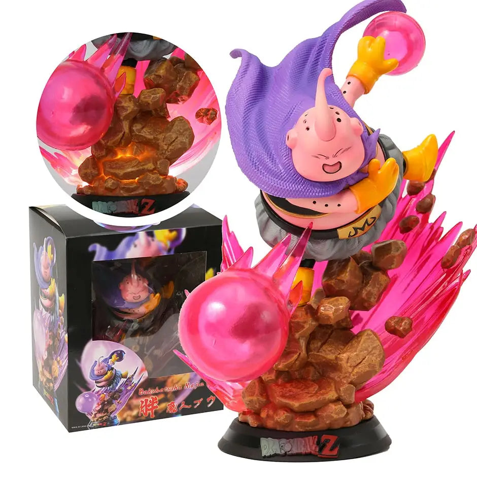 Figurine Dragon Ball Z Majin Buu Boule Rose