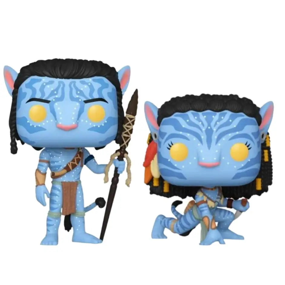 Figurine POP Personnages Avatar Luke Sully et Neytiri