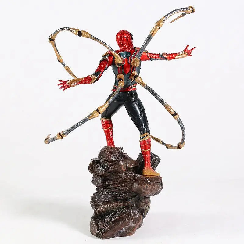 Figurine Super Héros Spiderman sur Rocher