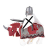 Figurines Lego médiévales Guerriers moyen-âge