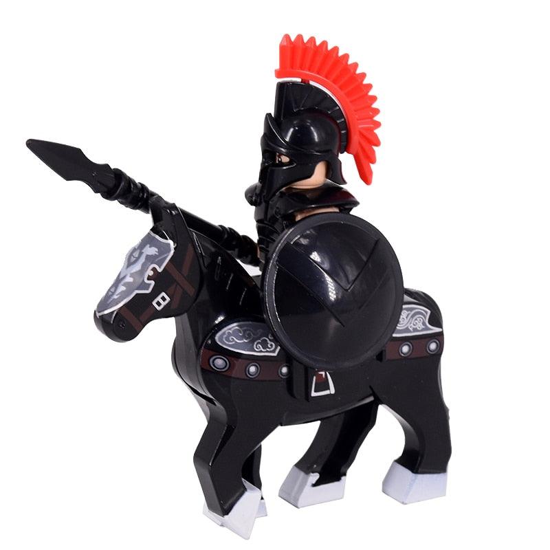 Figurines Lego médiévales Guerriers moyen-âge