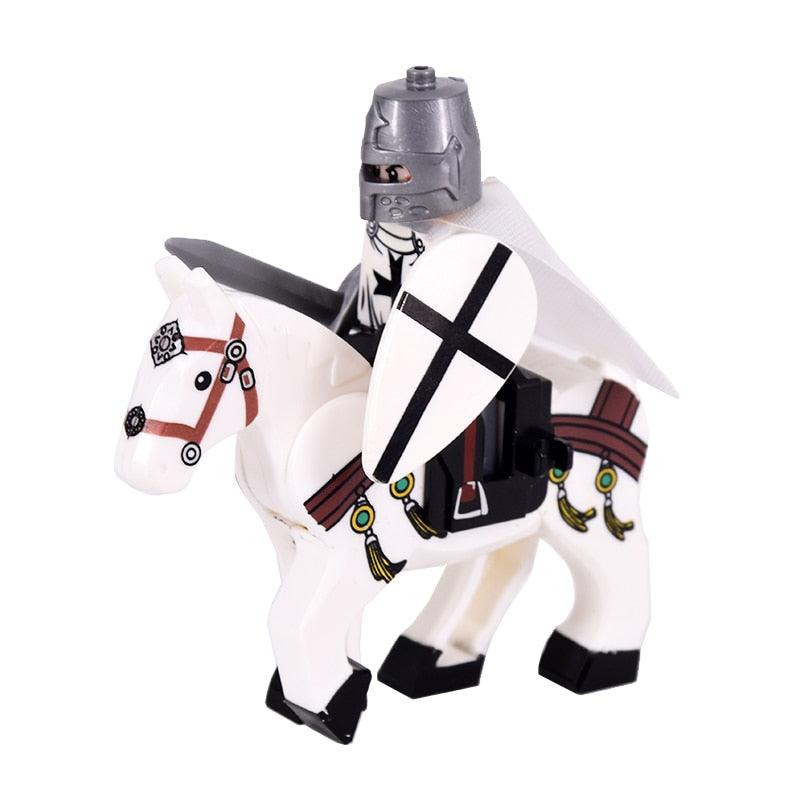 Figurines Lego médiévales Guerriers moyen-âge