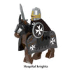 Figurines Lego médiévales Guerriers moyen-âge