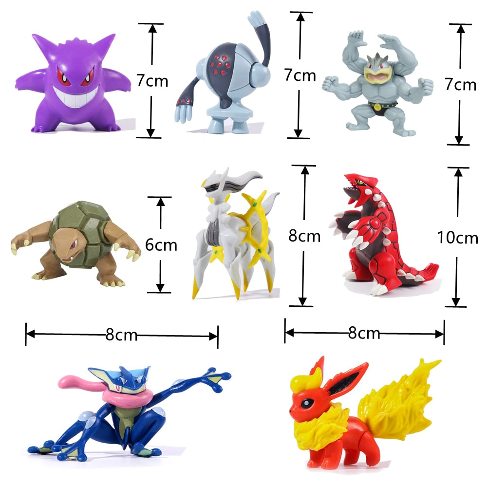Figurines Personnages Pokemon Anime