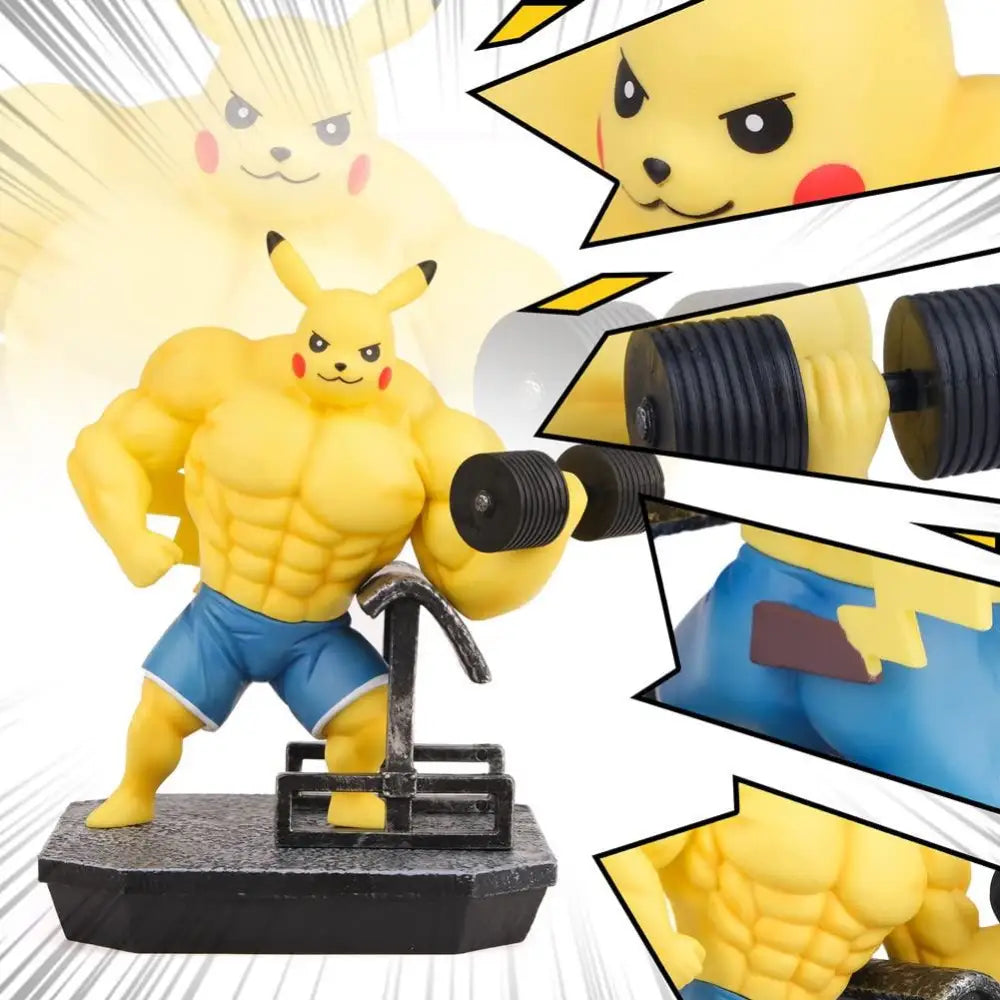 Figurines Personnages Pokémon Musclés