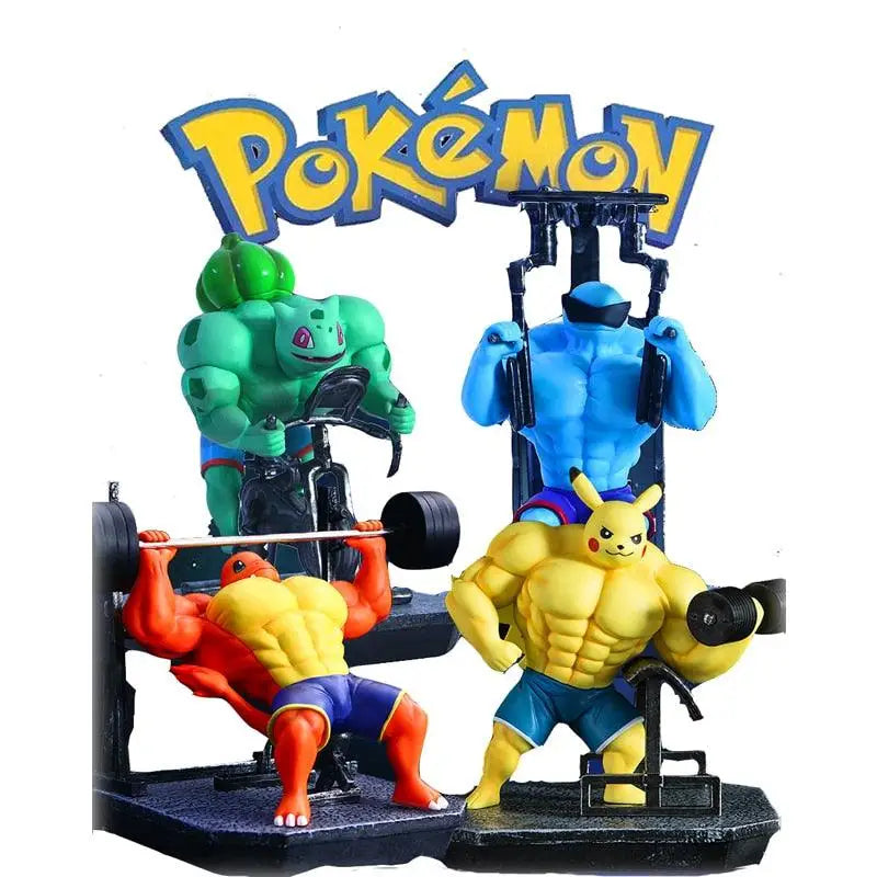 Figurines Personnages Pokémon Musclés