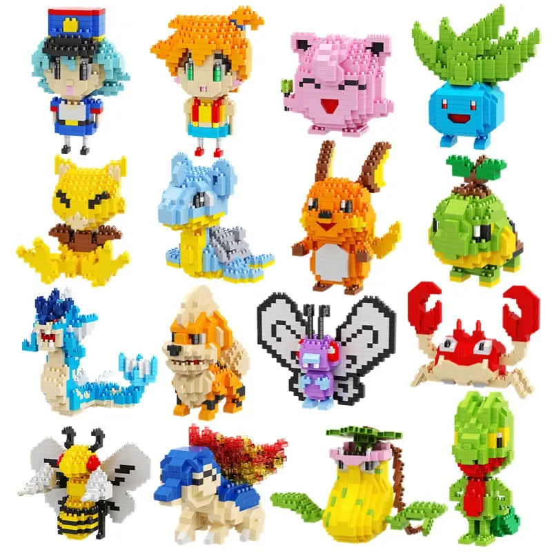 Figurines Pokemon Lego Mini Blocs