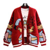 Gilet pull épais tricoté Donald Duck