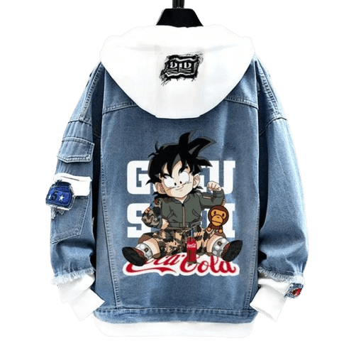 Veste en Jean Dragon Ball Gohan Coca Cola