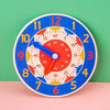 Horloge Montessori d'Apprentissage de l'Heure