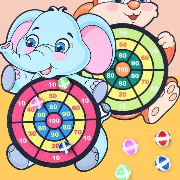 Jeu de cible à scratch
