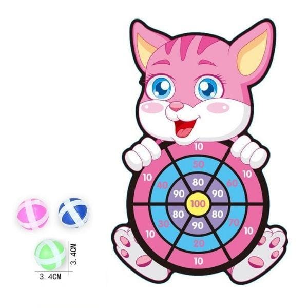 Jeu de cible à scratch