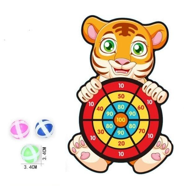 Jeu de cible à scratch