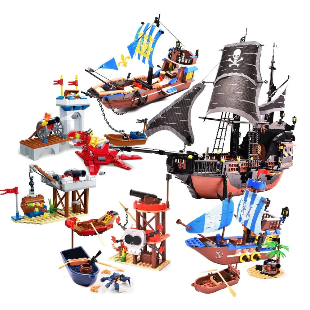 Jeu de construction Bateaux des pirates pour Lego