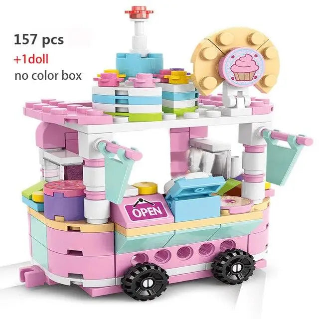 Jeu de construction Camion Restaurant pour Lego