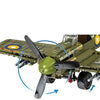 Jeu de Construction chasseur Spitfire WW2
