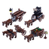 Jeu de construction chevalier médiéval