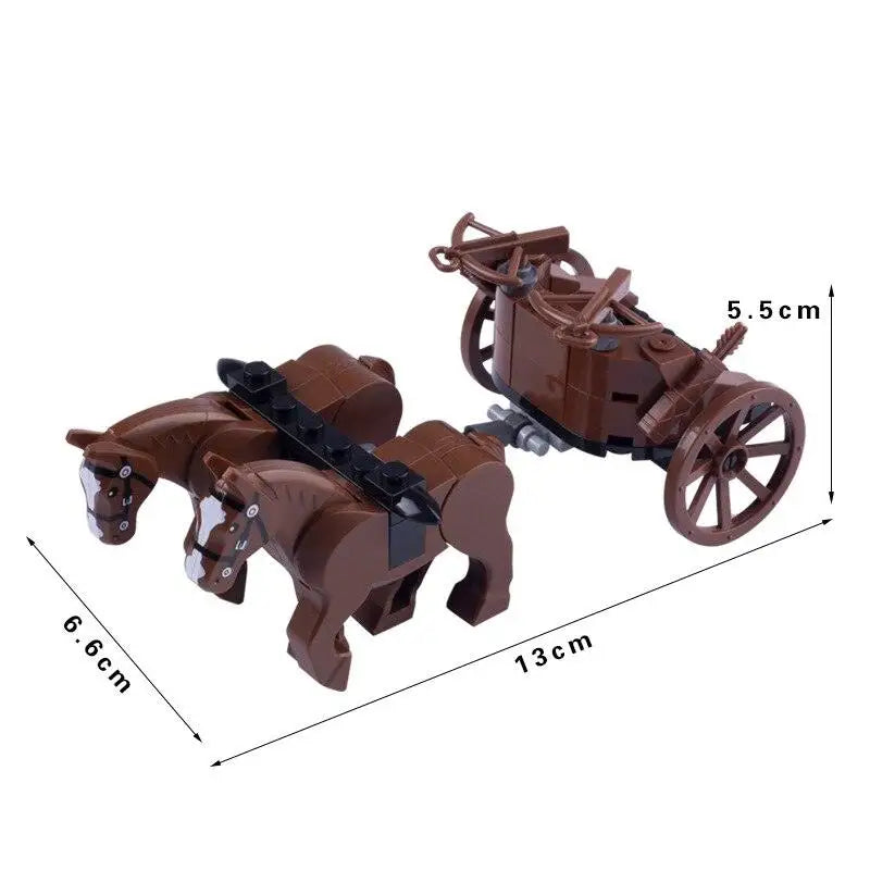 Jeu de construction chevalier médiéval