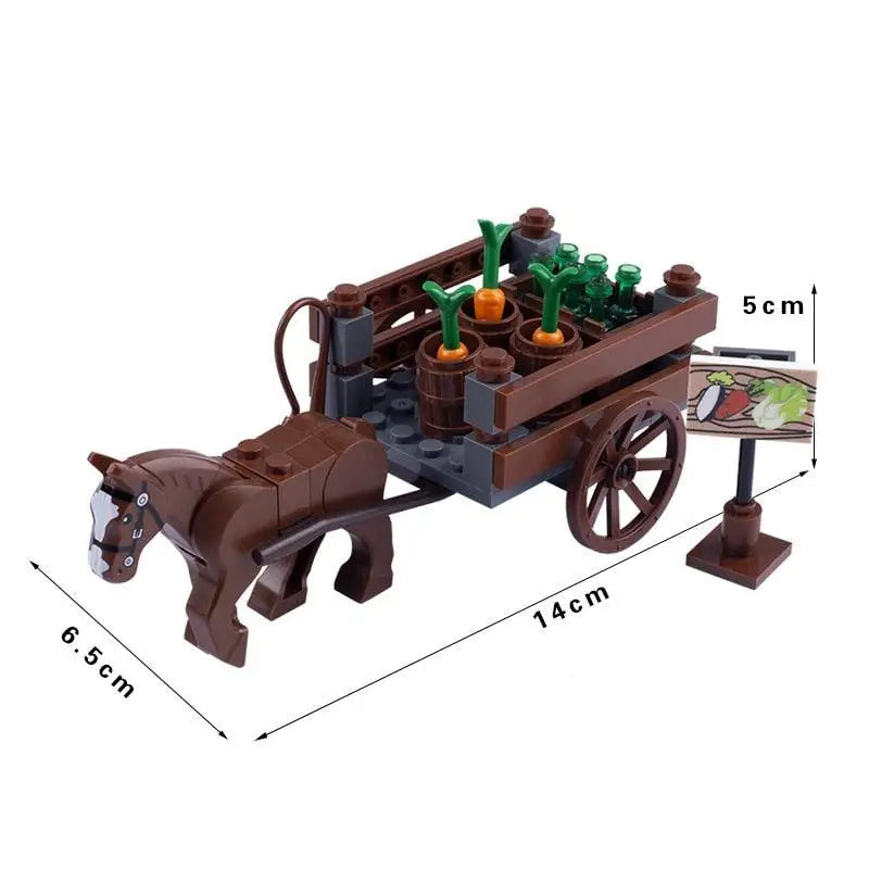 Jeu de construction chevalier médiéval