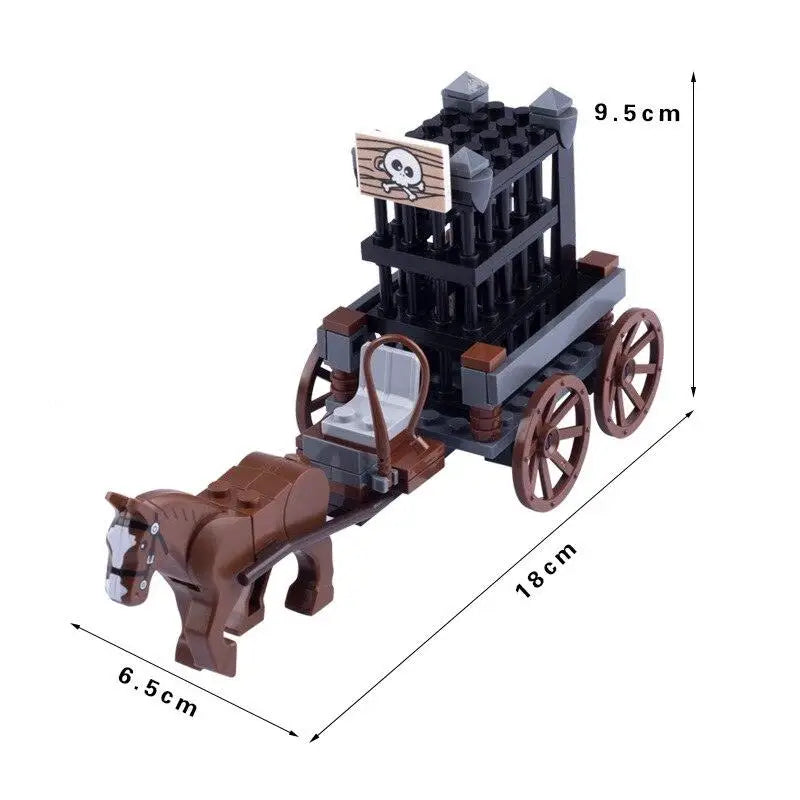 Jeu de construction chevalier médiéval