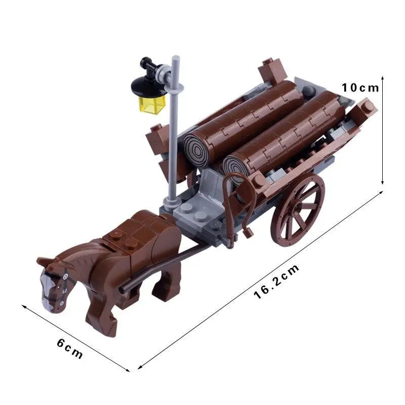 Jeu de construction chevalier médiéval