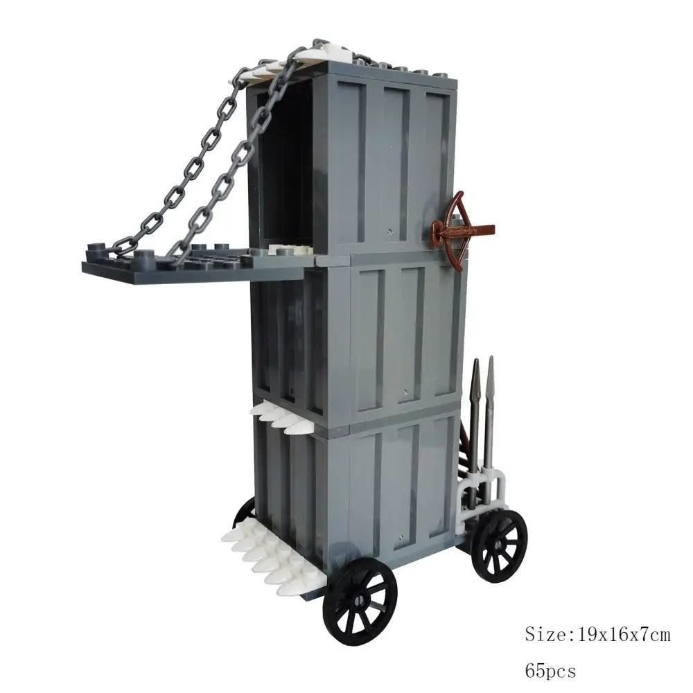 Jeu de construction chevalier médiéval