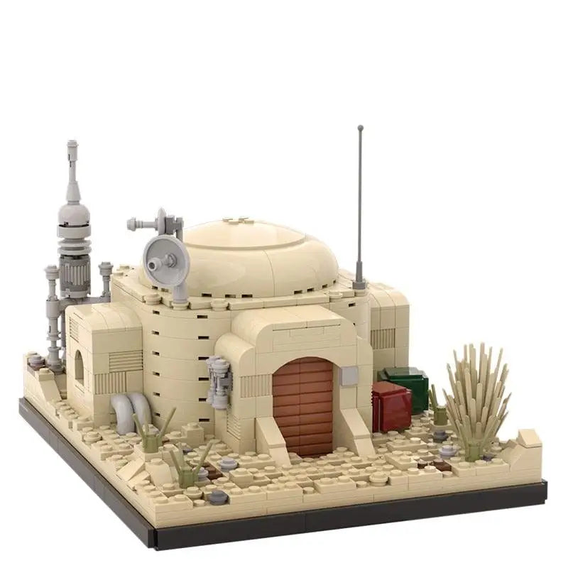 Jeu de construction Maison village desert Tatooine