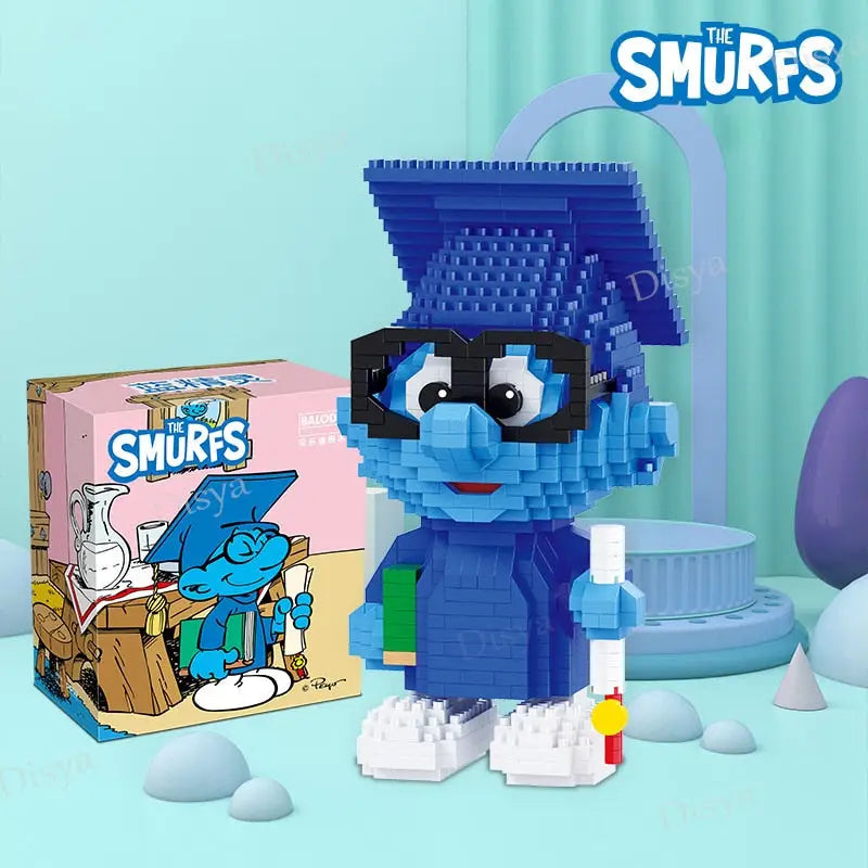 Jeu de construction personnages Schtroumfs