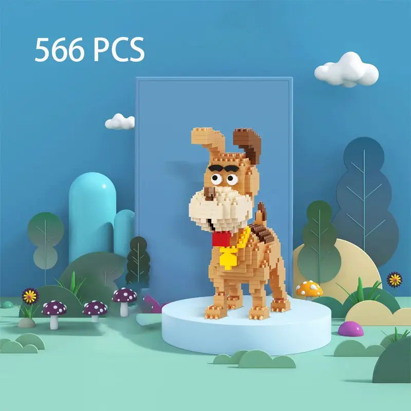 Jeu de construction personnages Schtroumfs