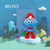 Jeu de construction personnages Schtroumfs