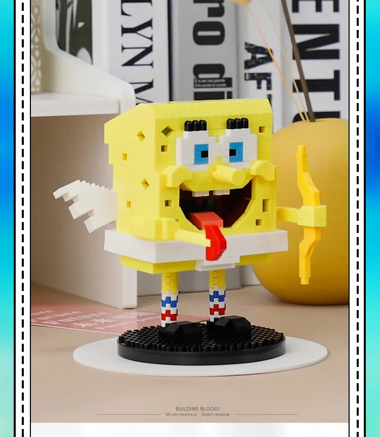 Jeu de construction Bob l'éponge