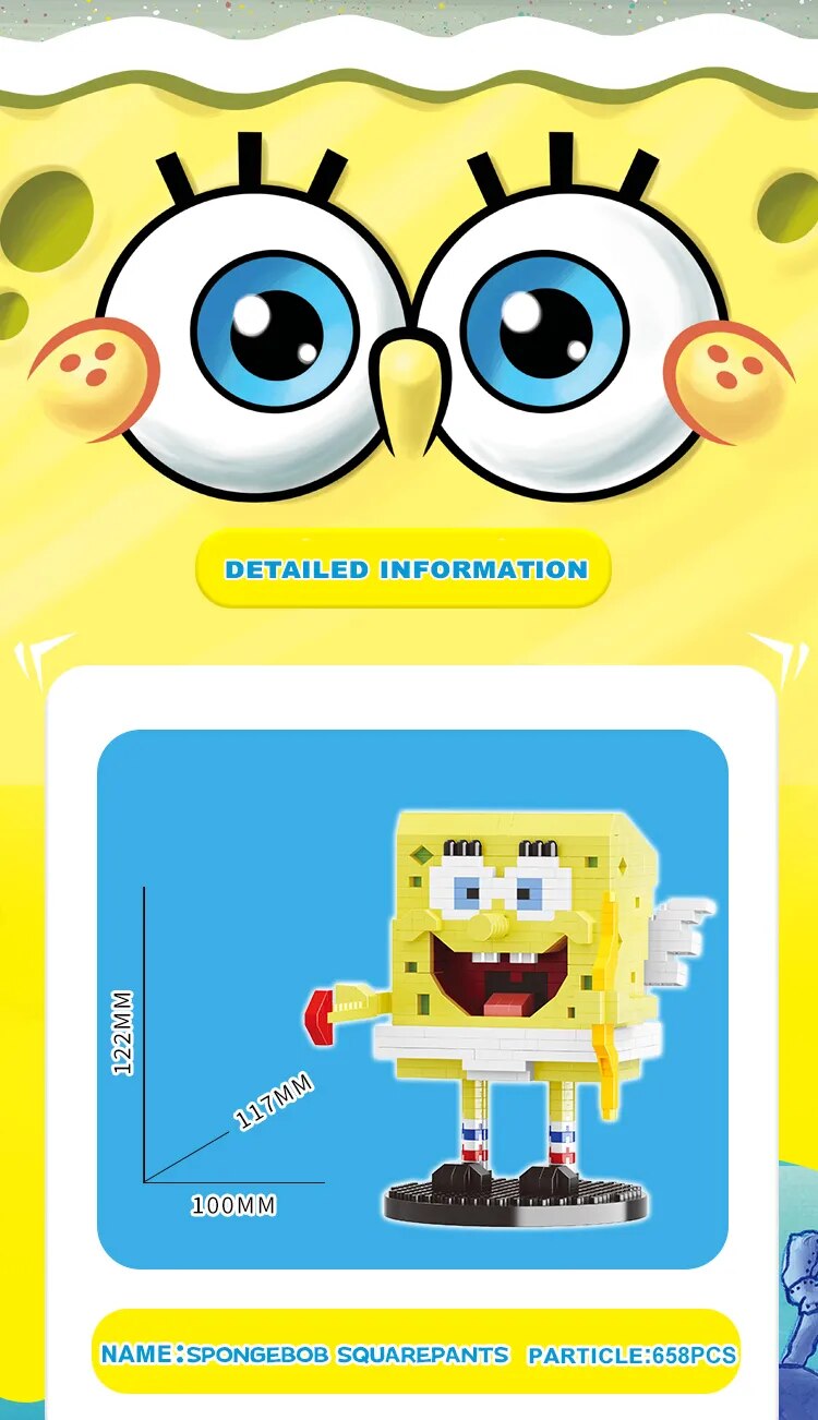 Jeu de construction Bob l'éponge