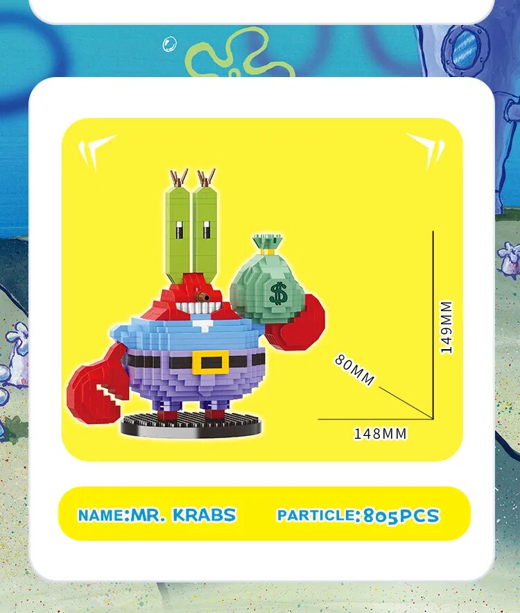 Jeu de construction Bob l'éponge