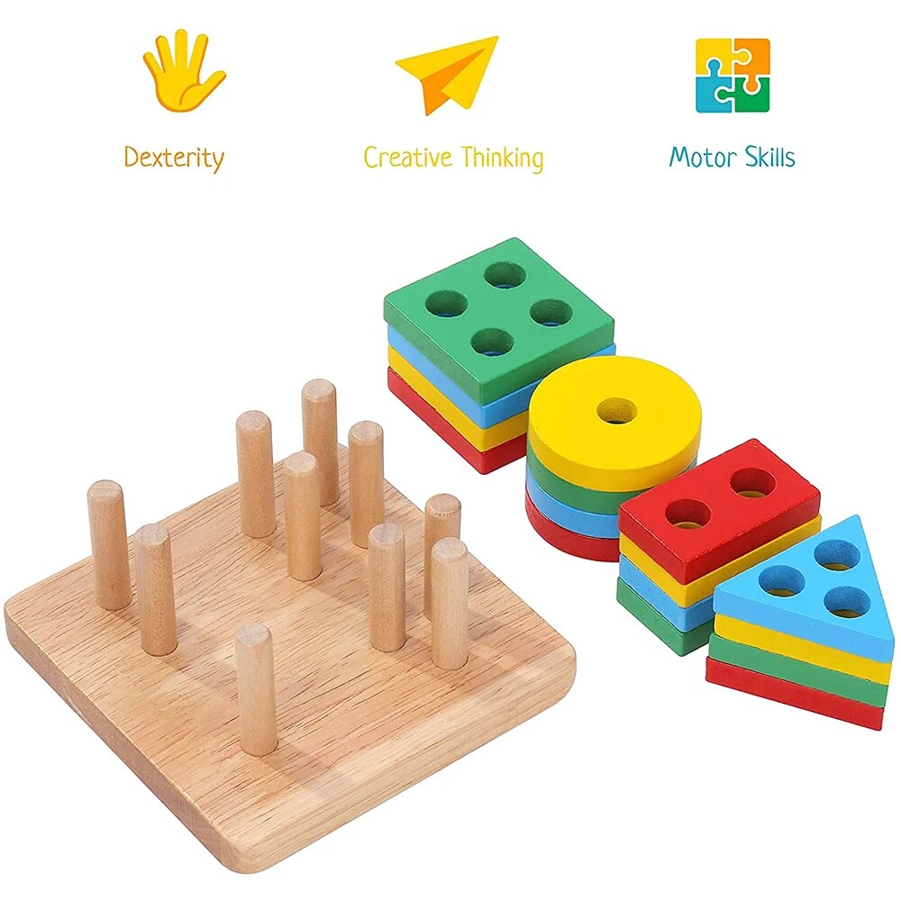 Jouet Montessori pour Enfants en Bas Âge
