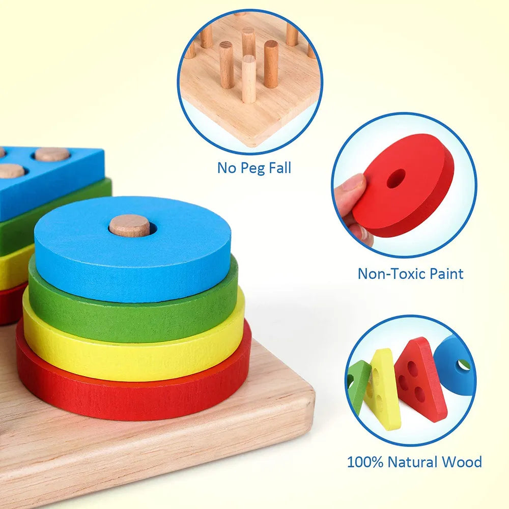 Jouet Montessori pour Enfants en Bas Âge